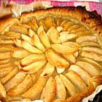tarte à la compote de pommes