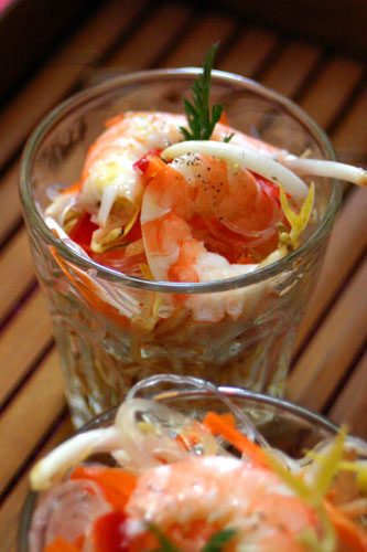 Salade Thai à la Cyril Lignac