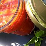 Sauce tomate mozzarella basilic