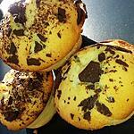 Madeleines au citron et pépites de chocolat