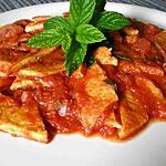 recette Oeufs "à la tripe" recette Italienne mais sans tripe