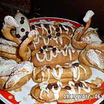 soupe aux choux blanc : recette assortiment de choux a la créme patissiére chocol blanc et pepite de chocolat