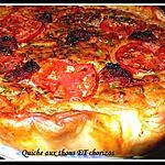 recette quiche aux thons et chorizos