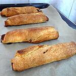 recette Mes feuilletés aux knackis express