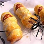recette des saucisses momie...fiées (halloween)