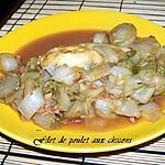 recette poulet aux chicons style brabançonne