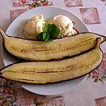 recette Chaud-froid de bananes