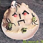 recette Gateau fantôme d'Halloween