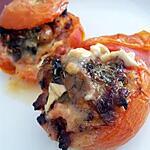 recette Tomates farcies au chèvre chaud