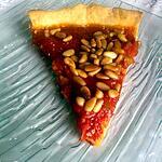 tarte tomate : recette TARTE TOMATES MIEL ET PIGNONS