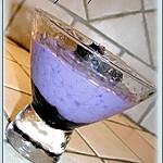 recette mousse tofu soyeux myrtilles