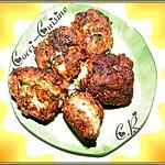 recette Boulettes de poulet et courgettes