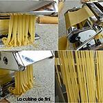 recette tagliatelles maison