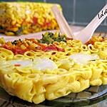 curry : recette Gâteau de pâtes et de légumes au curry