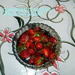 recette Salade de fraises