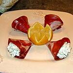 recette cornets chèvre-coppa