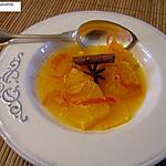 recette Soupe d'oranges aux épices