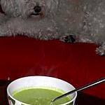recette VELOUTE DE PETITS POIS A LA MENTHE