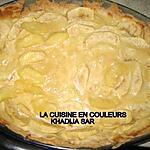 magazine femme actuelle : recette tarte facile aux fruits(pommes)