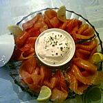 saumon frais en entree : recette saumon fumé avec sa chantilly