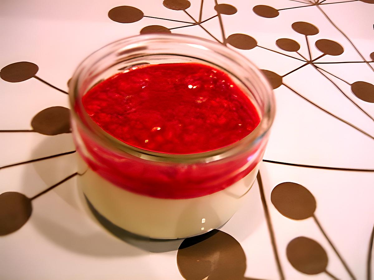 recette Panna Cotta à l'agar agar