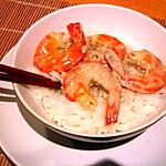 recette Curry vert de crevettes