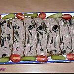 recette Tarrine de volaille aux champignons