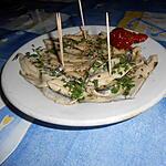 Anchois au vinaigre(amuse bouche)
