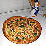 recette Quiche au camembert, au brocoli et bacon.