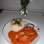 recette Blancs de poulet gratinés,au porto.