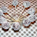 recette cake pops à la noix de coco