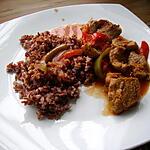 thé vert : recette paprikash de veau