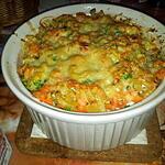 recette gratin de cornettes coloré