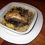 recette steak  de canard  farcis  en croute