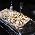 recette Bûche meringuée ananas coco