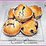 recette Muffins aux myrtilles