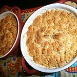 recette Crumble de courgettes au parmesan