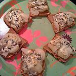 recette Tartines apéro à la fourme d'ambert,poire et miel.