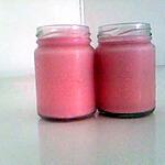 recette Yaourt a la fraise Tagada ®!