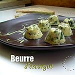 recette Beurre d'escargot