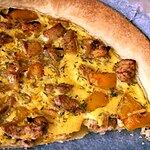 Crème fraîche : recette Tarte au poulet mariné