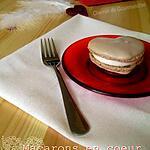 recette Macarons en coeur à la chantilly cannelle {St Valentin}