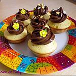 recette Cupcakes au chocolat blanc et philadelphia