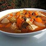 Crème fraîche : recette Soupe de poulet au paprika