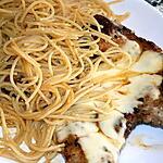 recette Côtelette de porc et spaghetti façon Mamyloula