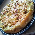 recette Tatin de poireaux