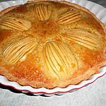 recette Flan aux pommes et aux amandes