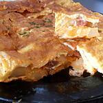 recette tortilla au chorizo