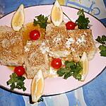 recette Pavé de cabillaud pané aux graines de sésame
