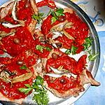 recette Cotes de porc sauce aux anchois